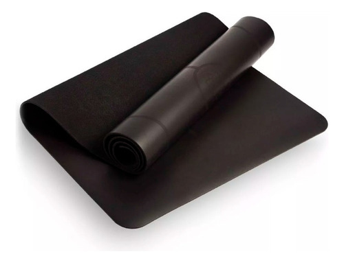 Imagen 3 de 10 de Mat Colchoneta Yoga Caucho Natural 4 Mm Guia De Posiciones
