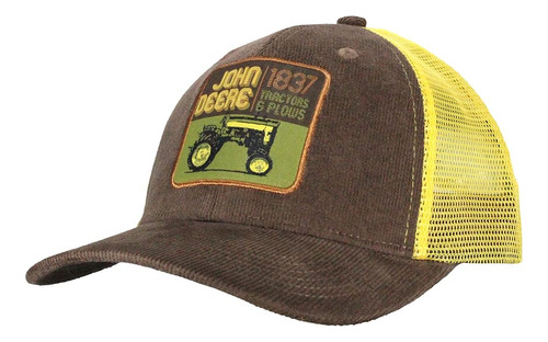 John Deere Trucker Mesh-marrón-talla Única