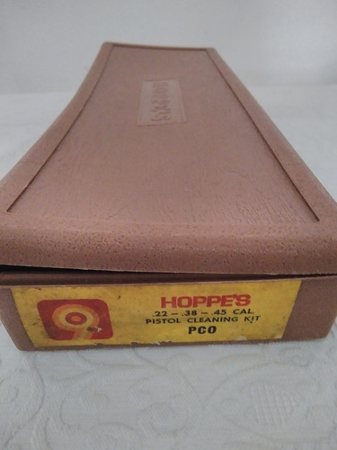 Imagem 8 de 8 de Estojo C/ Óleos Lubrificantes E Escovas Marca Hoppe's Antigo