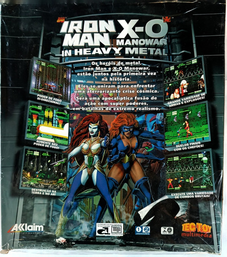 Cd De Jogos Iron X O Manowar In Heavy Metal Herois De Metal