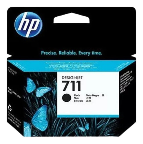 Tinta Hp 711 Cz133a Color Negro