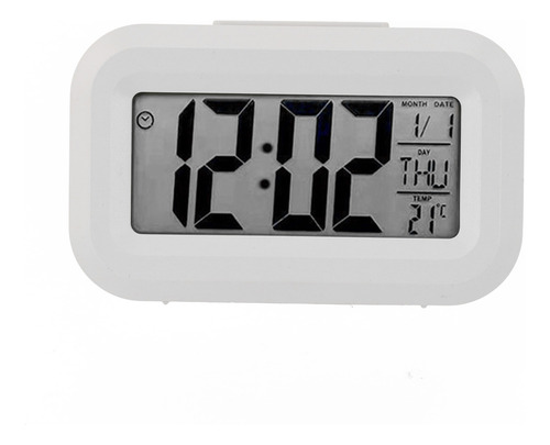 Despertador Digital Con Pantalla De Fecha Y Temperatura
