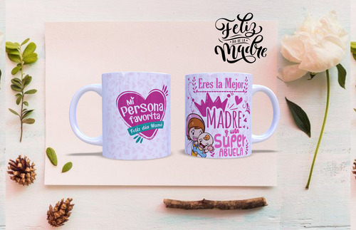 Plantillas Para Sublimar Tazas Dia De La Madre