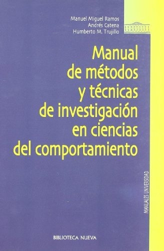 Libro Manual Met Tecnicas De Investigacion Cienci  De Ramos