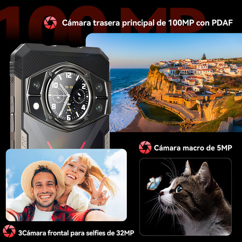 Cubot King Kong Ax Dual Sim 256 Gb Preto 12 Gb Ram Preto