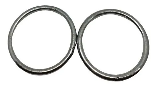 Argollas De Hierro Zincadas 8 X 90mm (10 Unidades)