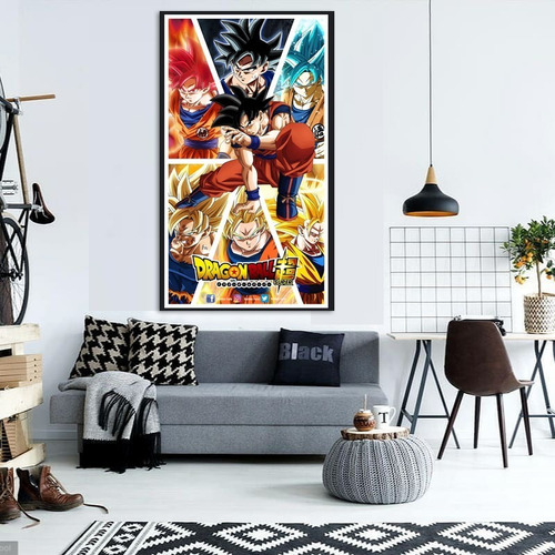 Goku Todas Sus Transformaciones Poster
