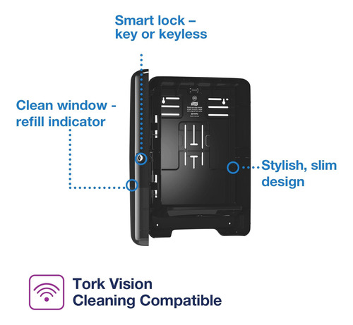 Tork Xpress Multifold Hand Toilel Dispenser H2 H2, De Un De
