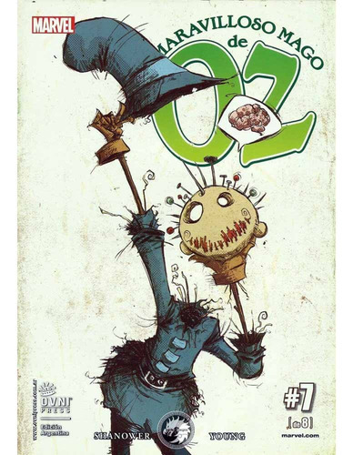 El Maravilloso Mago De Oz 07 (Marvel Clasicos), de FRANK BAUM. Editorial OVNI PRESS MARVEL, tapa blanda, edición 1 en español, 2013