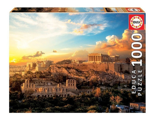 Puzzle Educa X 1000 Acropolis De Atena Jeg 18489 El Gato