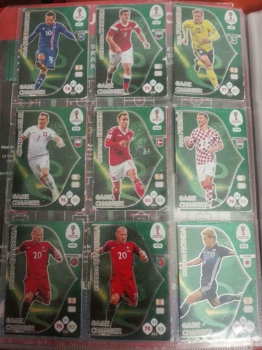 Carta Adrenalyn Xl Rusia 2018 -game Changer Eriksen