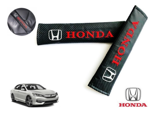 Par Almohadillas Cubre Cinturon Honda Accord Sedan 2014