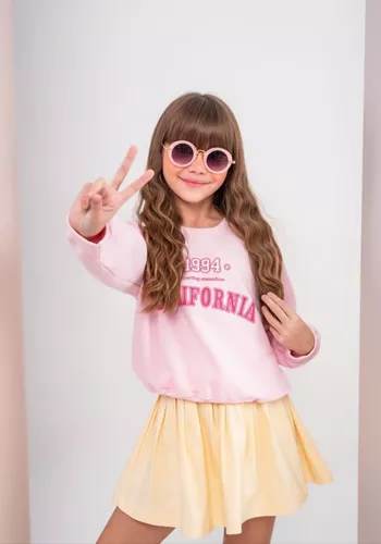 Conjunto roupa Barbie menina infantil conjunto Colegial