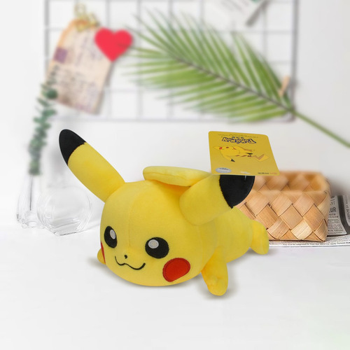X Juguetes De Peluche For Posición Prona De Pikachu,