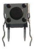 Chave Interruptor Tactil Ângulo Reto 90 Graus 4,3mm 4.3mm