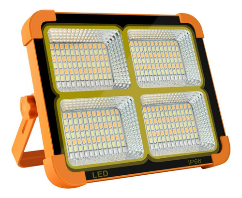 Linterna Solar Led 100w 10000lm - Luz Portátil Ip66