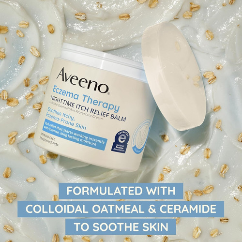 Pomada Balsamo Aveeno Para El Eczema, Itch Relief Balm 11oz Free