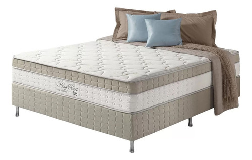 Conjunto Sommier Resortes, King Best, Queen Size- Ártico