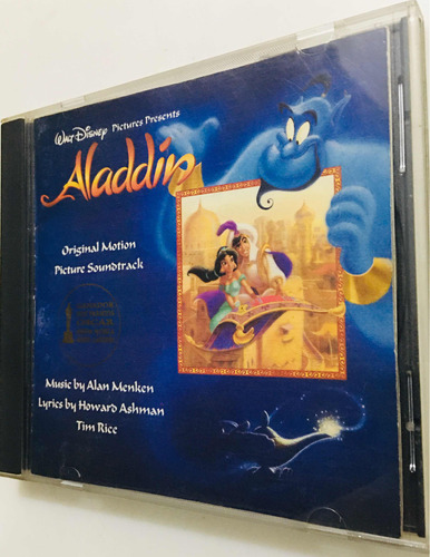 Cd Aladín Original Motion Picture Soundtrack Disney 1992