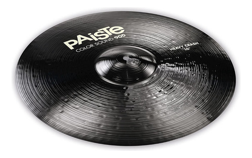 Platillo Paiste 900 Cs Black Heavy Crash 16 Envio Gratis