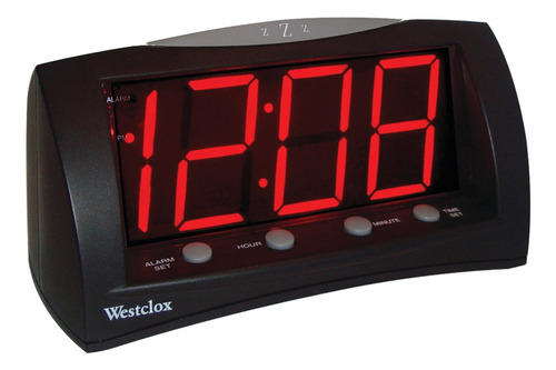 Reloj Despertador Repeticion Tamaño 1.9 In Color Negro