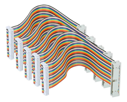 Cable Gpio 40 Pines Hembra A Hembra