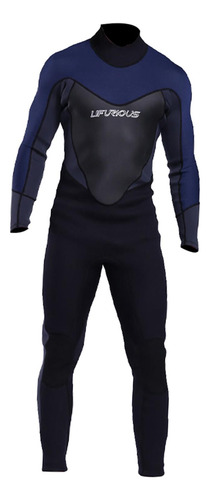 Traje De Neopreno De 3mm Para Hombre, Traje De Buceo De S