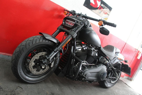 Imagem 5 de 11 de Harley Davidson Fx Fb Fxfb Softail Fat Bob 107 2020 Preta