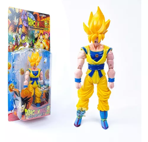 Boneco Goku SSj Blue Dragon ball Super Venda no MercadoLivre 