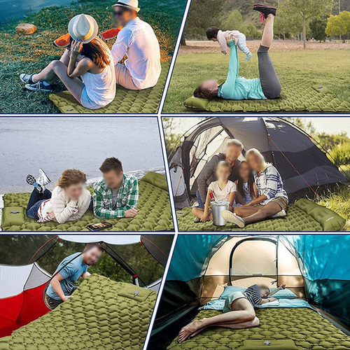 // Colchão De Acampamento Portátil Inflável Que Dorme
