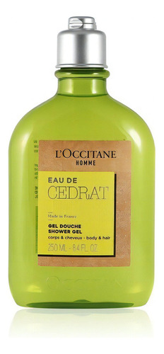 L'occitane - Eau De Cedrat - Shower Gel - Cabelo E Corpo