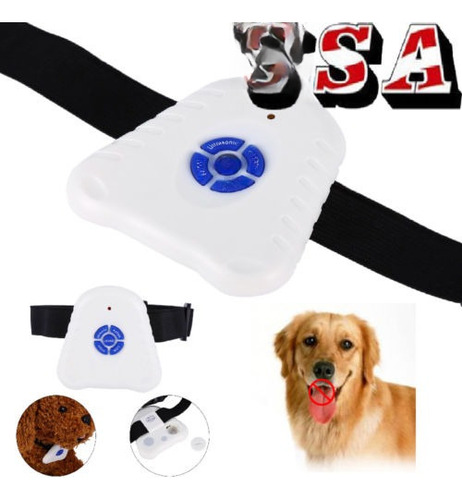 U.s. Ultrasónico No Parar Perro Anti Corteza Ladrar Collar T