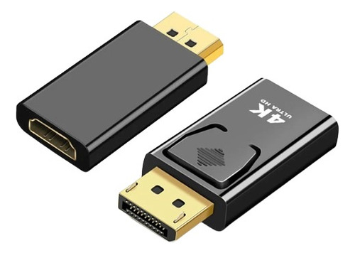 Adaptador Convertidor Displayport A Hdmi 2 Unidades