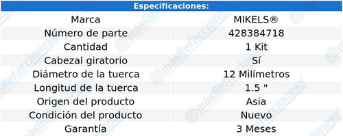 Tuercas Birlos De Seguridad 2 Llaves Mikels Mazda Cx-9 Cx9