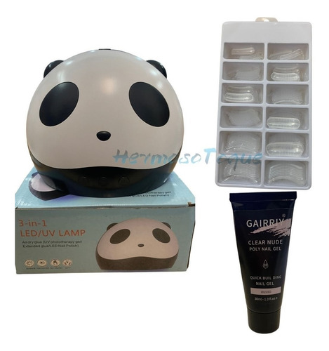 Imagen 1 de 5 de Kit Polygel Con Lampara, Hermoso Toque