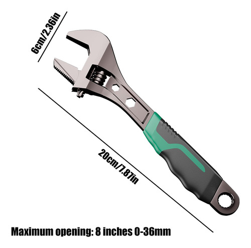 Llave Ajustable Antideslizante Llave Ajustable Impermeable L