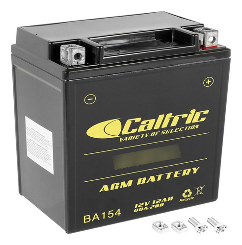 Caltric Para Agm Bateria Kawasaki Kla Klb Kle Klr -