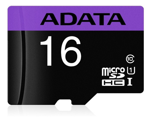 Adata Memoria Micro Sd Hc 16gb Uhs-i Clase 10 Celulares Alta Transferencia Mayoreo Barata 100% Original Sellada Nueva