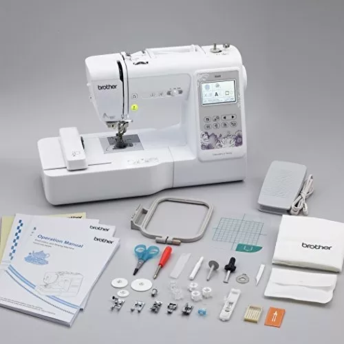 Brother SE600 Máquina de coser y bordar, 80 diseños, 103 puntadas