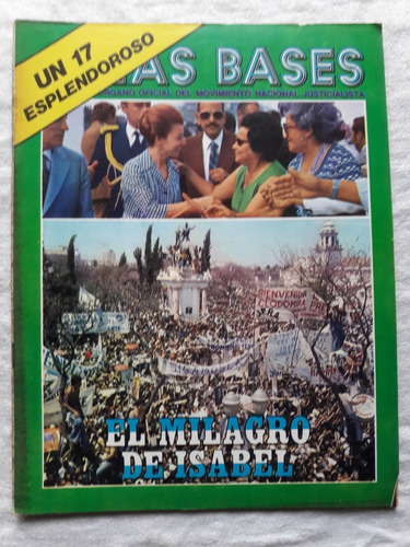 Revista Las Bases N° 116 - 22 De Octubre 1974 - Isabel