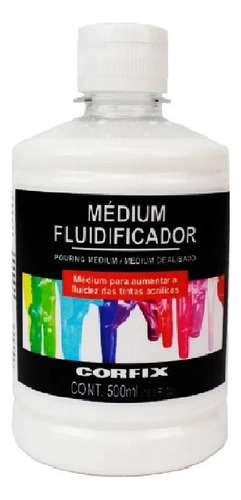 Medium Fluidificador 500ml Cor Branco