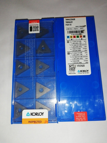 Insertos Tnma220408 Pc8110 Korloy Metal Duro