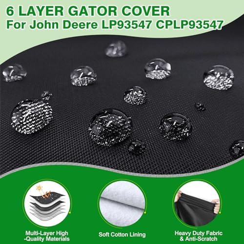 Funda Impermeable Para John Deere Lp93547 Cplp93547, 210t Su