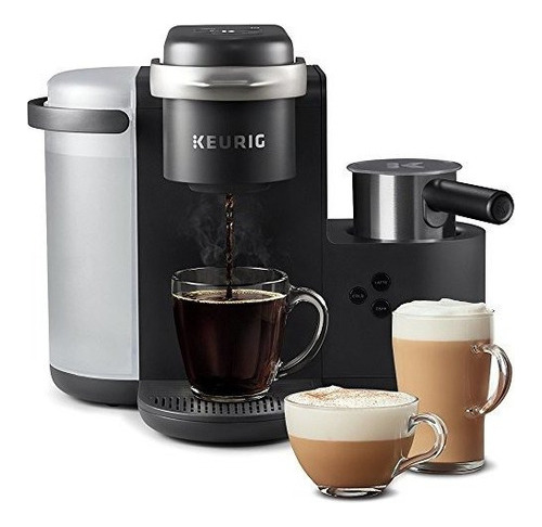 Keurig K-cafe Cafetera De Una Taza, Cafetera Con Leche Y Cap