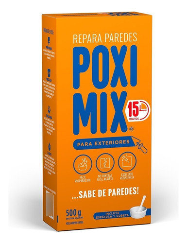 Poximix® Mezcla Adhesiva A Base De Cemento De Exterior 500g