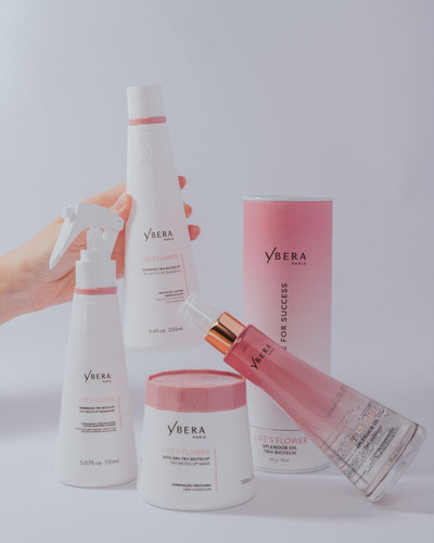 Máscara Ybera Paris Life's Flower hidratação de 200mL 200g