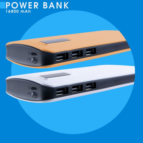 Pack 10 Power Bank 16800 Mah Treqa/ Disparocl