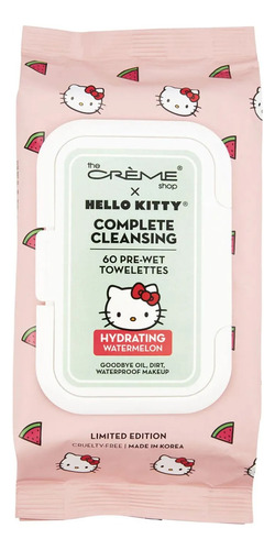 Toallas Desmaquillantes 3 En 1 Hello Kitty The Creme Shop®