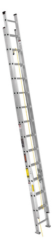 Escalera Extension 28 Escalones 8.54 Mts Aluminio T-iii