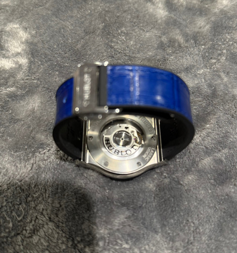 Hublot Classic Fusion Chronograph Opalin Titanium Azul Gris Blanco (Usado)